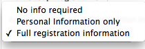 Additional Attendee Registration Info