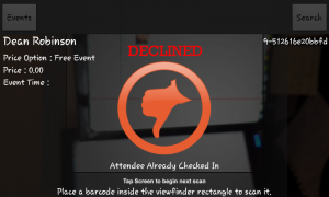 Event Espresso Mobile App Unsuccessful