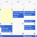 WordPress Event Calendar