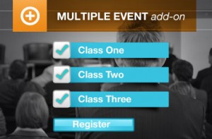 Multiple Event Registration